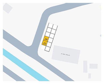 第2駐車場 周辺拡大図